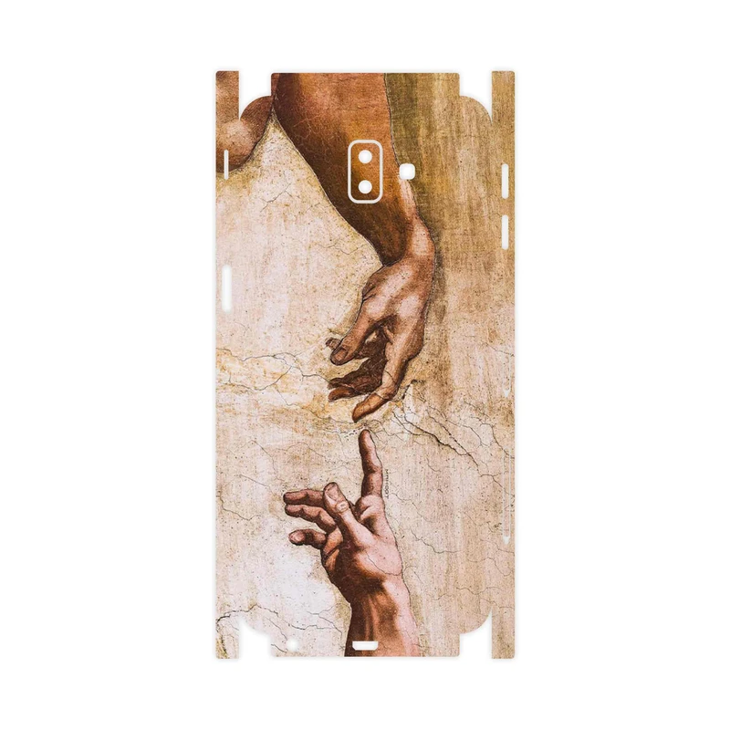 برچسب پوششی ماهوت مدل The Creation of Adam of MichelAnge-FullSkin مناسب برای گوشی موبایل سامسونگ Galaxy J6 Plus