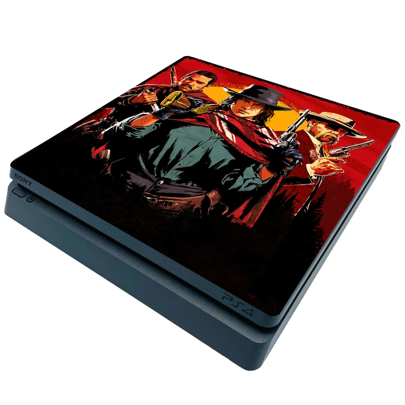 برچسب پلی استیشن ۴ مدل RED DEAD کد 2025