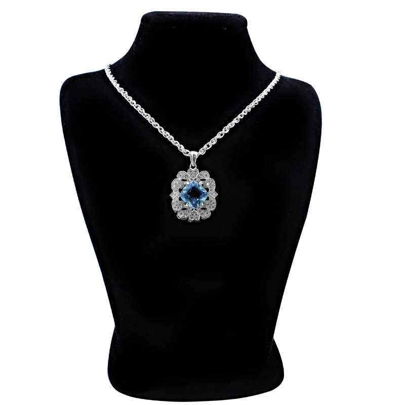 گردنبند نقره زنانه مدل M10