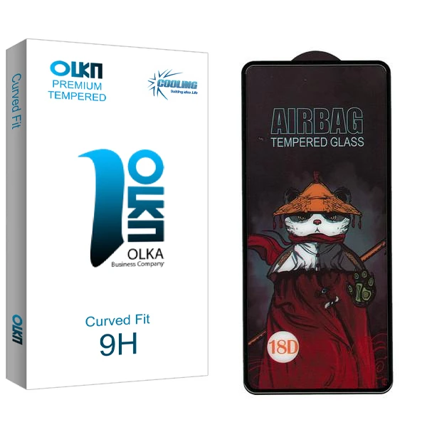 محافظ صفحه نمایش کولینگ مدل Olka Air Bag مناسب برای گوشی موبایل شیائومی Poco X5 Pro