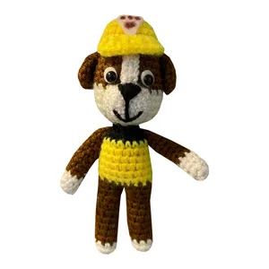 عروسک بافتنی مدل سگ های نگهبان کد 02