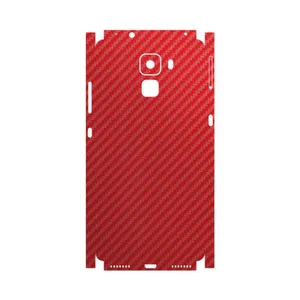MAHOOT Red-Fiber-FullSkin Cover Sticker for Honor 7