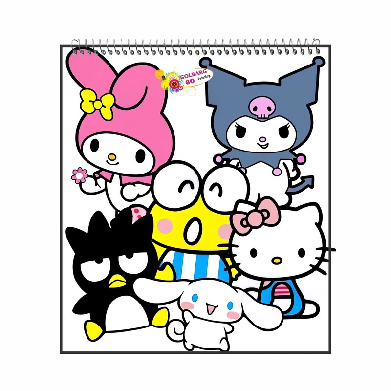 دفتر نقاشی 60 برگ گلبرگ مدل کرومی کد 1452