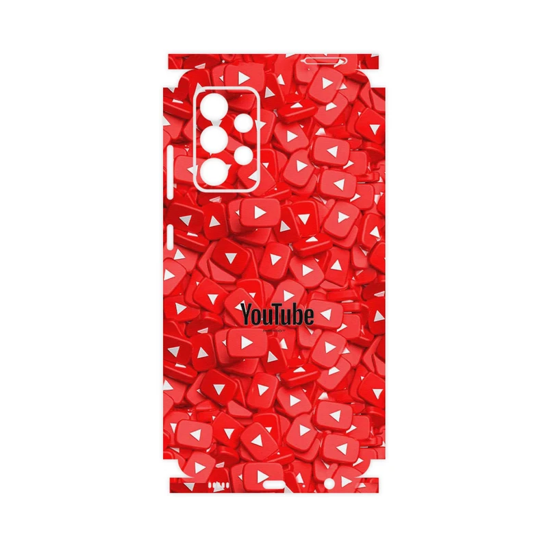 برچسب پوششی ماهوت مدل Youtube-FullSkin مناسب برای گوشی موبایل سامسونگ Galaxy A52 5G