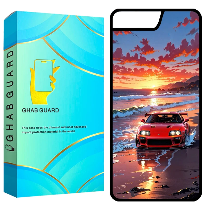 کاور قاب گارد طرح ماشین مدل GCHP7P مناسب برای گوشی موبایل اپل iPhone 7 Plus / 8 Plus