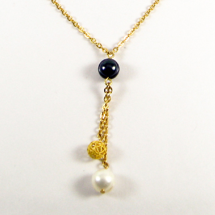 گردنبند طلا 18 عیار زنانه مانچو مدل sfg630