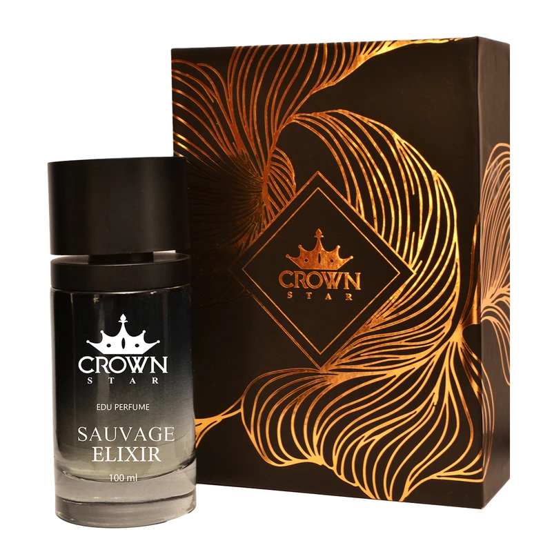 اکستریت دی پرفیوم مردانه کراون استار مدل ساواج الکسیر VIP با رایحه گرم حجم 100 میلی لیتر