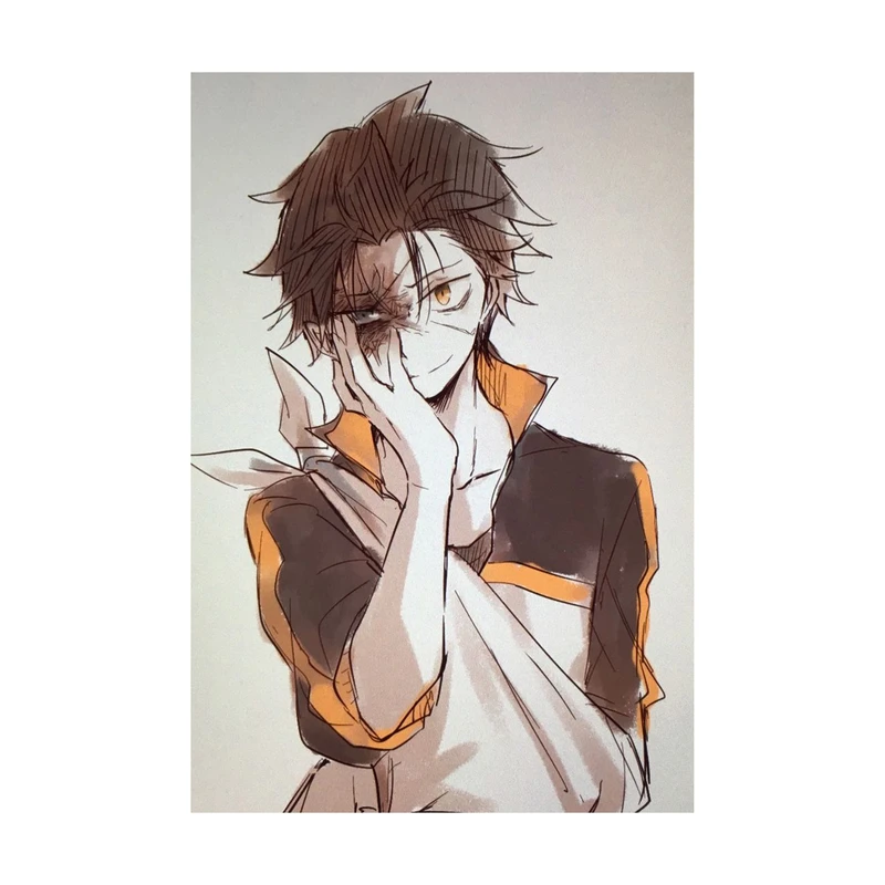 استیکر لپ تاپ و موبایل مدل انیمه طرح ری:زیرو  ناتسوکی سوبارو Re:ZERO Natsuki Subaru کد 5382