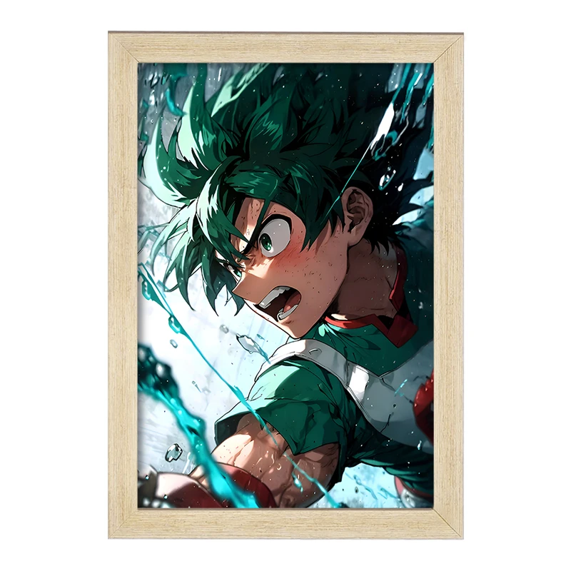 تابلو خندالو مدل انیمه آکادمی قهرمان من کد F9987