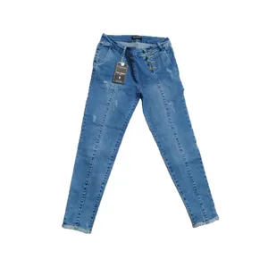 شلوار جین زنانه مدل مامی فیس