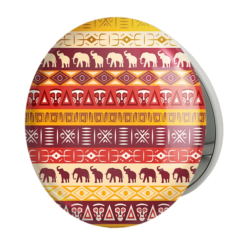آینه جیبی خندالو طرح آفریقا Africa مدل تاشو کد 29828