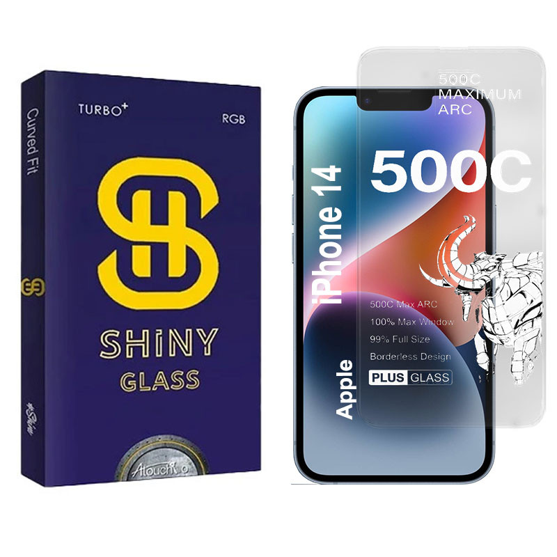 محافظ صفحه نمایش شیشه ای آتوچبو مدل 500C-AT مناسب برای گوشی موبایل اپل iPhone 14