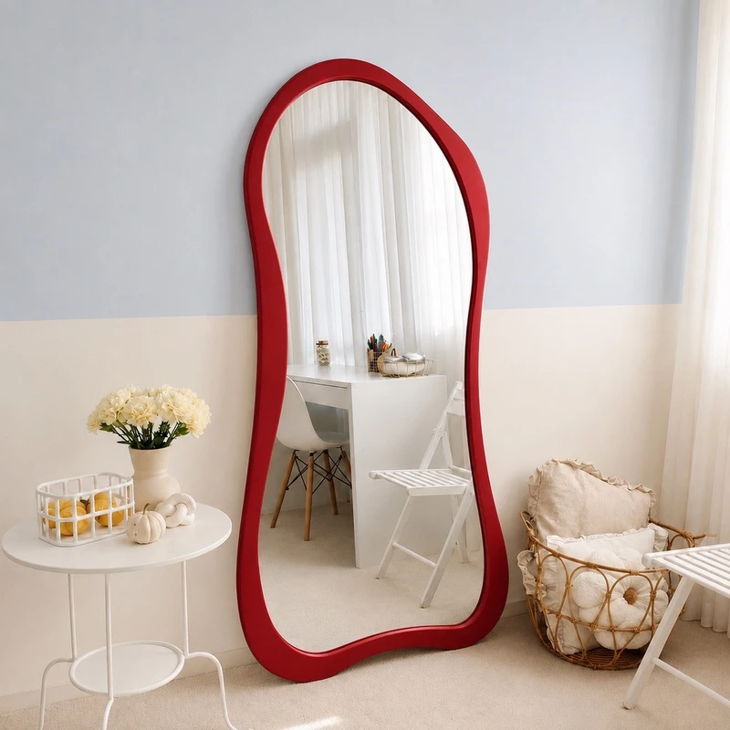 آینه قدی الف مدل دفرمه غزال کد 160-60