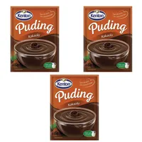 پودینگ کاکائو کنتون - 125 گرم بسته 3 عددی