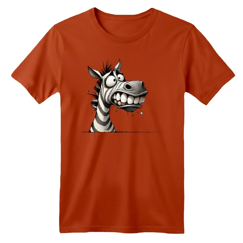 تی شرت آستین کوتاه بچگانه مدل گورخر