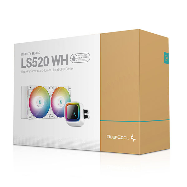 سیستم خنک کننده آبی دیپ کول مدل LS520 Withe LGA1700