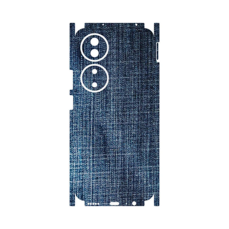برچسب پوششی ماهوت مدل Fabric Texture 3-FullSkin مناسب برای گوشی موبایل آنر X7b