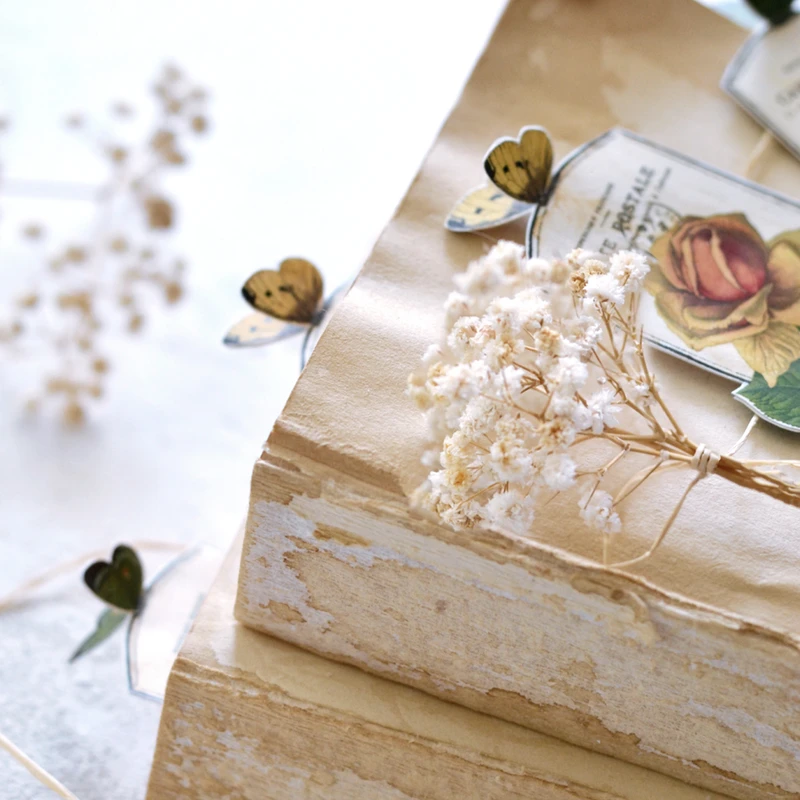 عکس شماره 3 : نشانگر کتاب مدل پروانه و گل کد 1002