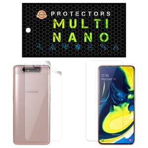 Multi Nano X-SFT Screen Protector For Samsung Galaxy A80 with back skin