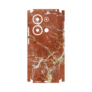 MAHOOT Red Marble-FullSkin Cover Sticker for Xiaomi Redmi Note 13 Pro 4G