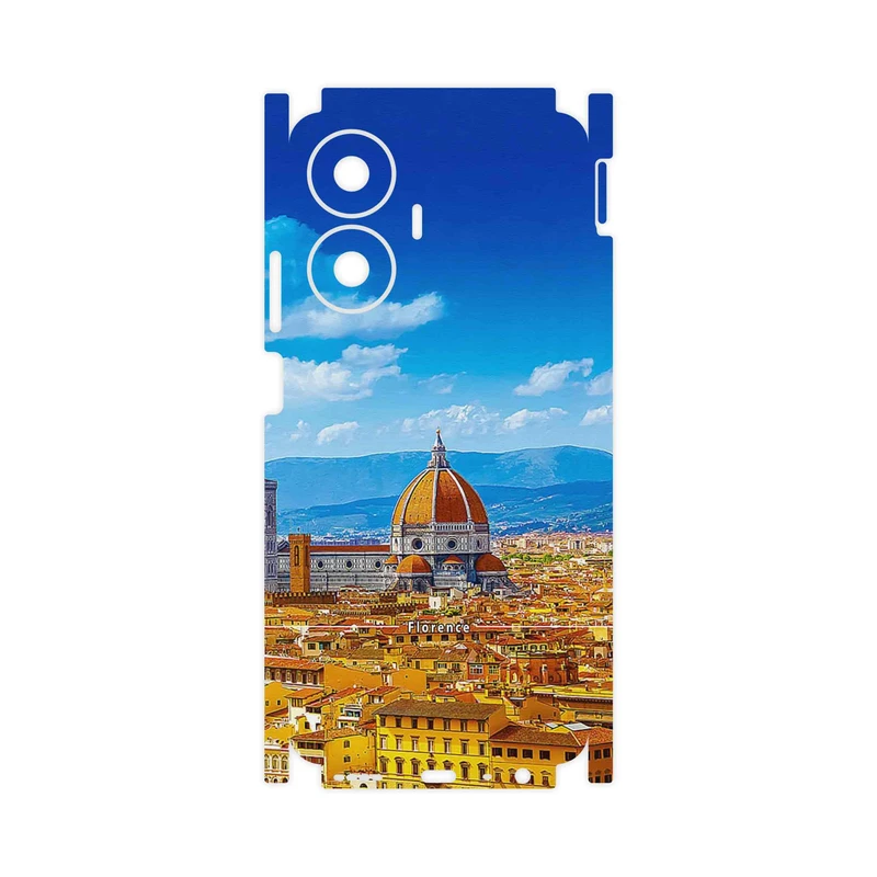 برچسب پوششی ماهوت مدل City of Florence-FullSkin مناسب برای گوشی موبایل ریلمی C55