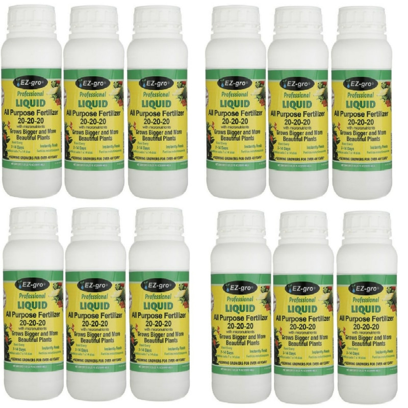 کود مایع کامل سه بیست گیاهان خانگی زدگرو مدل 202020 حجم 250 میلی لیتر بسته 12 عددی