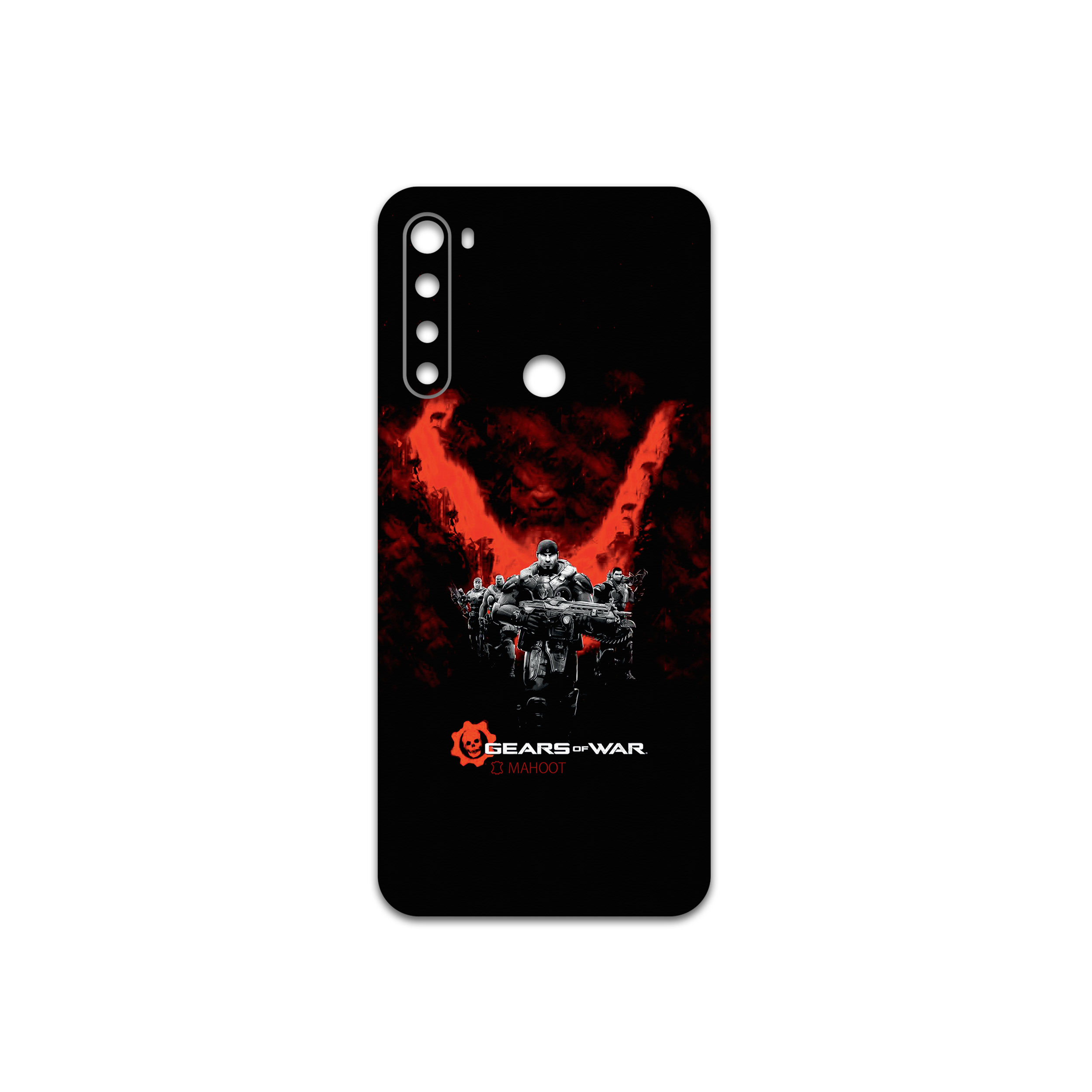 برچسب پوششی ماهوت مدل GEARS-OF-WAR-Game مناسب برای گوشی موبایل شیائومی Redmi Note 8T