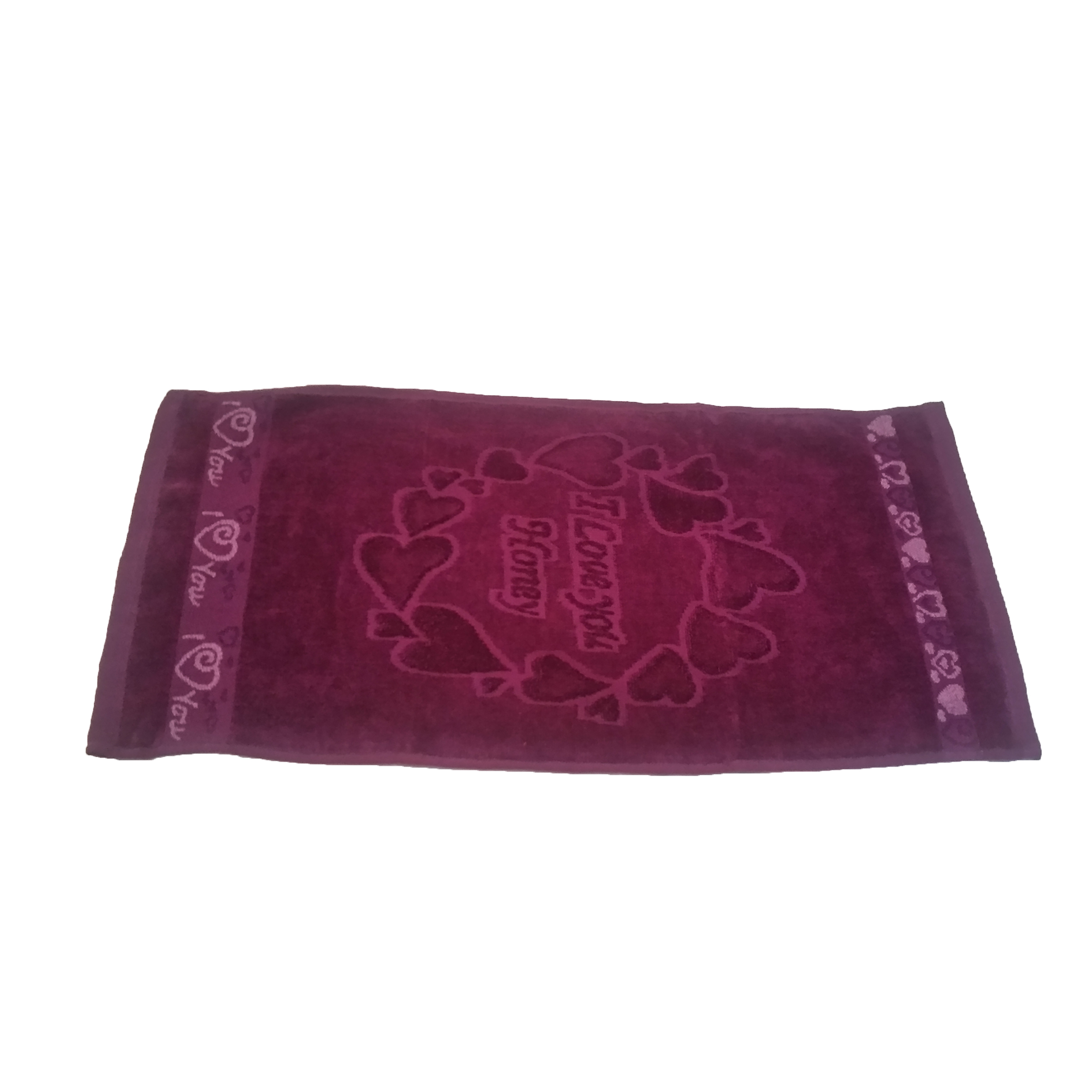 حوله دستی مدل لیندا سایز 70x35 سانتی متر