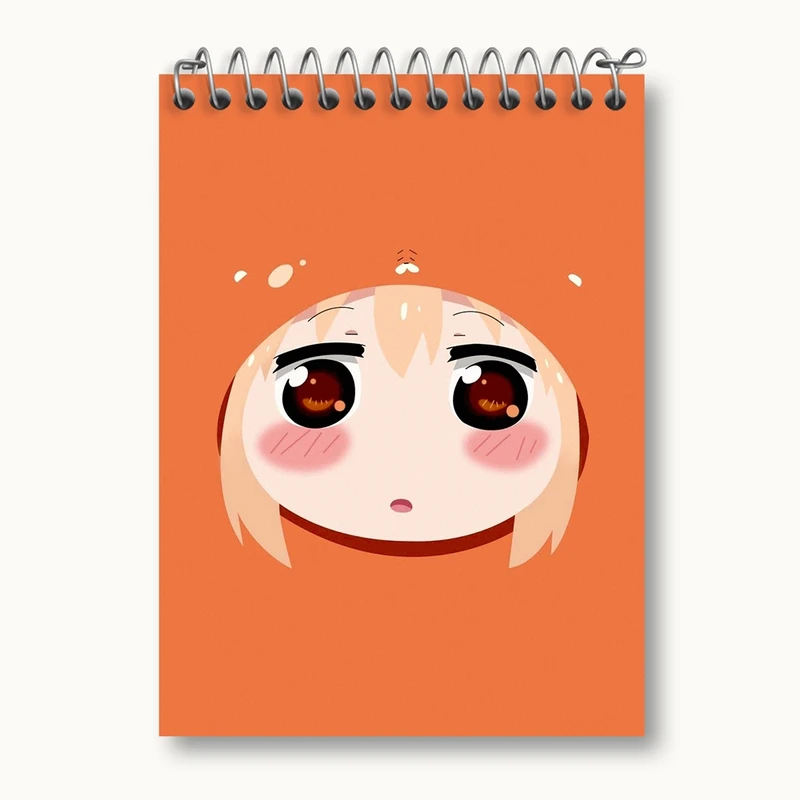 دفتر یادداشت 50 برگ خندالو مدل اومارو انیمه اوماروچان Umaru Chan کد 18484
