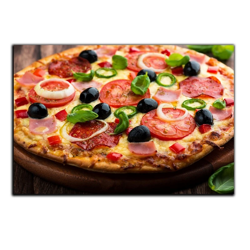 تابلو شاسی بکلیت طرح فست فود پیتزا مدل SH-4944