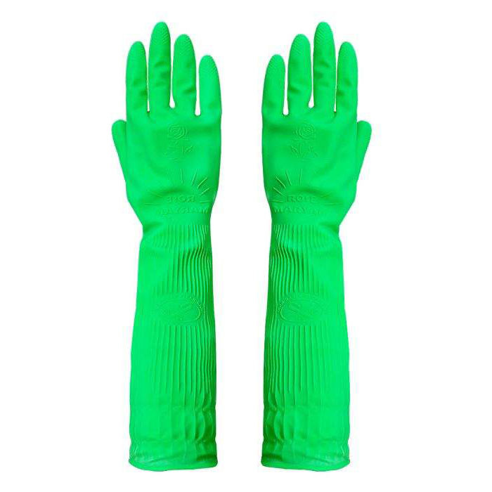 دستکش آشپزخانه رزمریم مدل L-M بسته 5 عددی