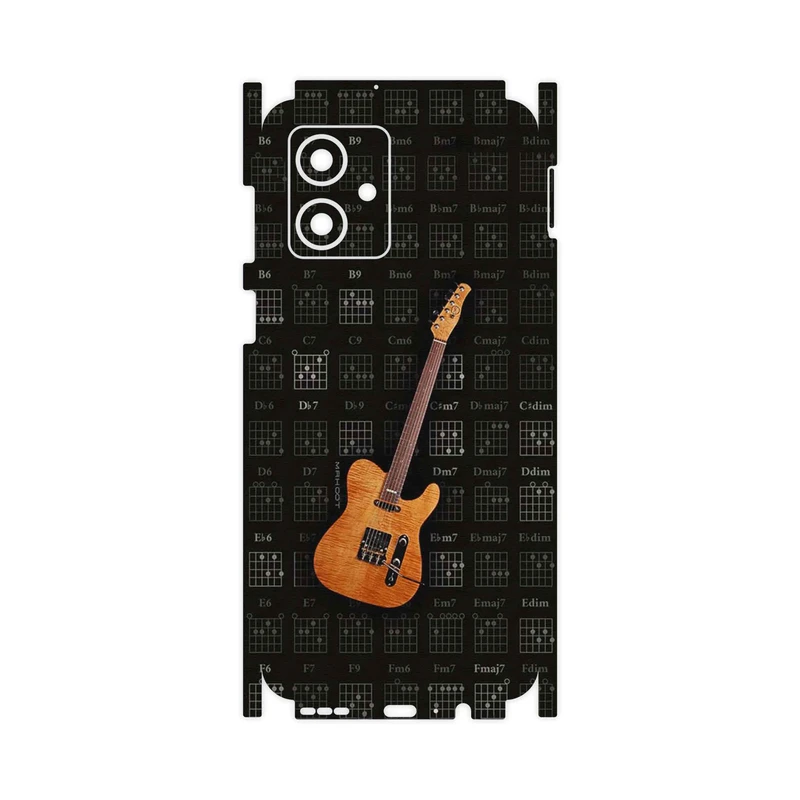 برچسب پوششی ماهوت مدل Guitar_Instrument-FullSkin مناسب برای گوشی موبایل موتورولا Moto G54