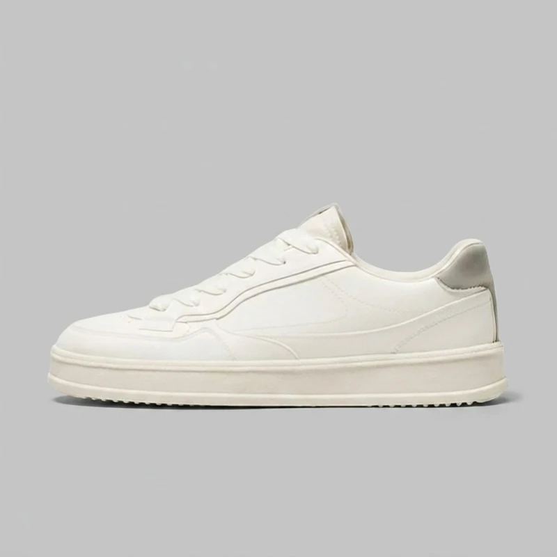کفش روزمره مردانه برشکا مدل Minimalist lace-up trainers 2025