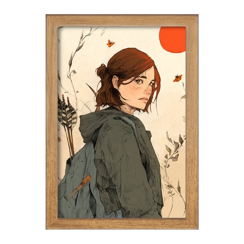 تابلو خندالو مدل The Last Of Us  کد 4875