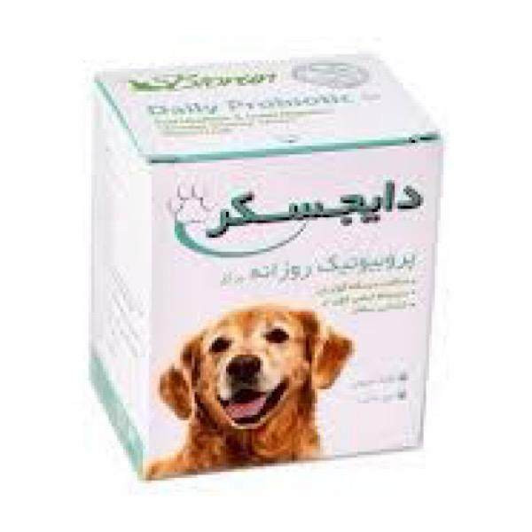 مکمل غذای سگ و گربه بایوران مدل دایجسکر وزن 150 گرم بسته 15 عددی