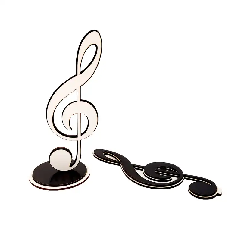 دکوری مدل نت موسیقی کلید سل