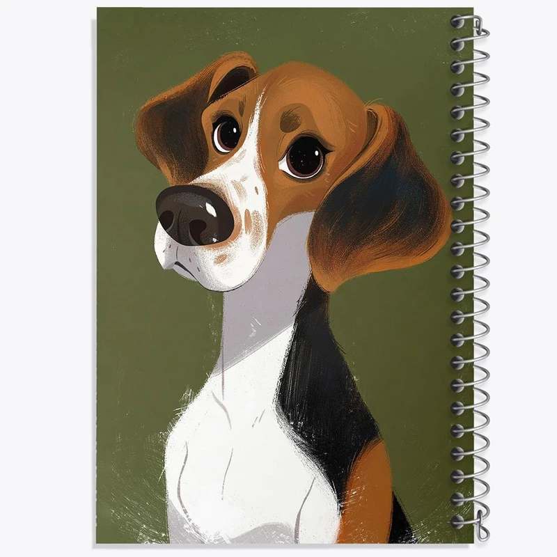 دفتر مشق 100 برگ خندالو طرح سگ کد 28251