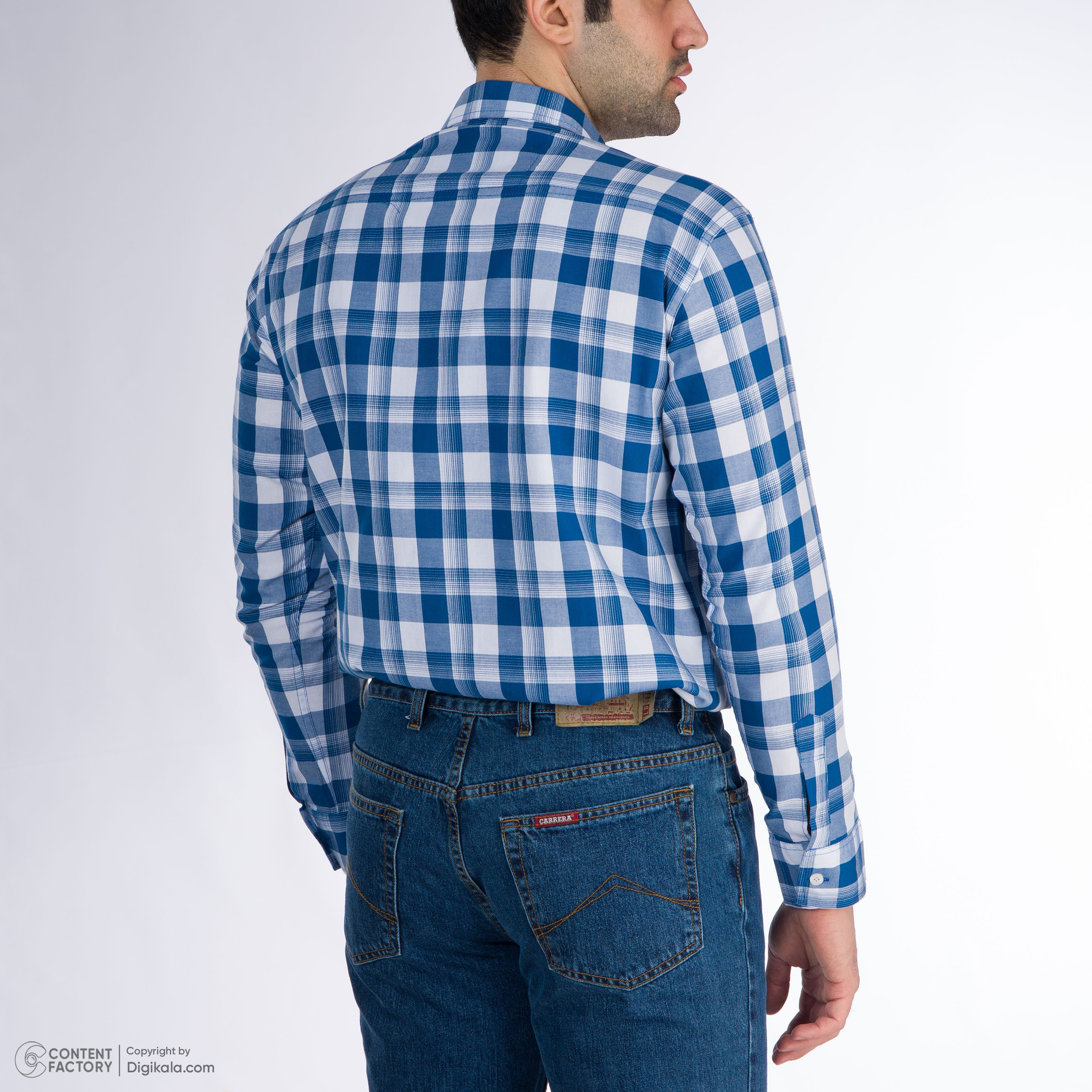 پیراهن آستین بلند مردانه باینت مدل 2261701-58 -  - 10