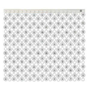 پرده آریا کریستال مدل رویا سایز 125x120 سانتی متر