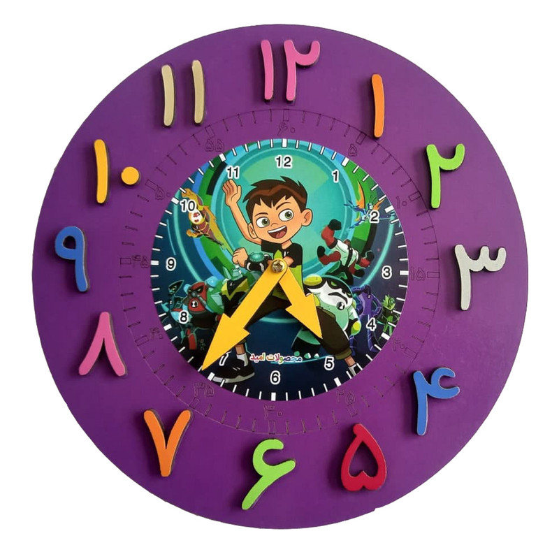 بازی آموزشی ساعت محصولات امید مدل بن تن کد F425