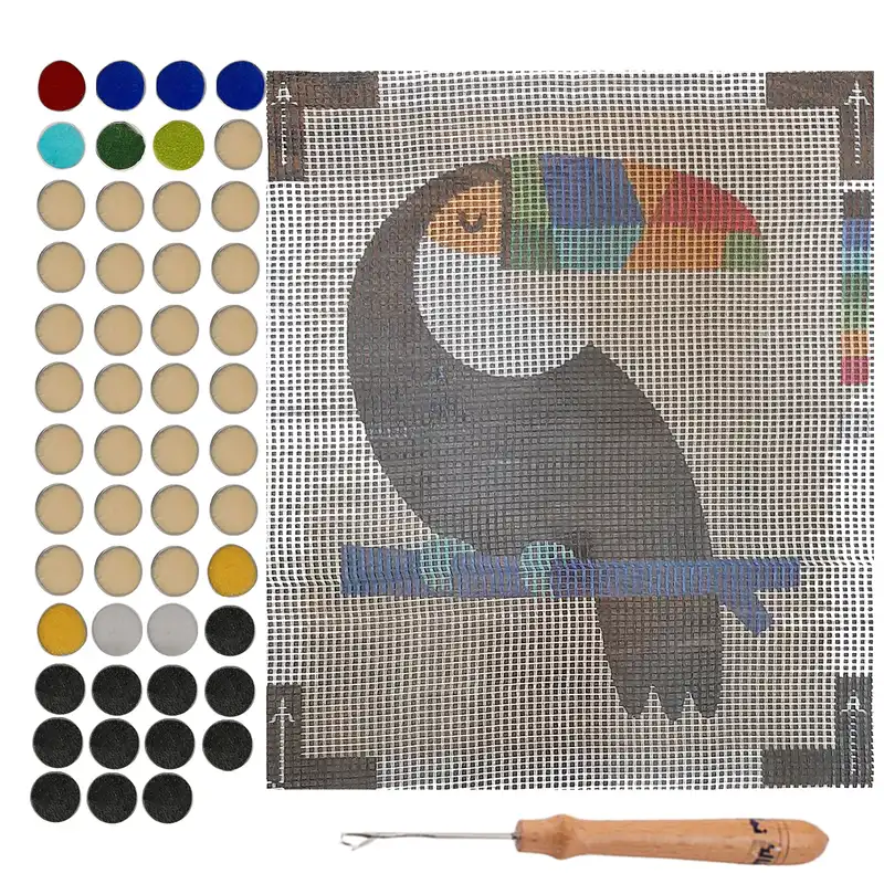 بسته فرشینه بافی مدل 6044 مجموعه 53 عددی