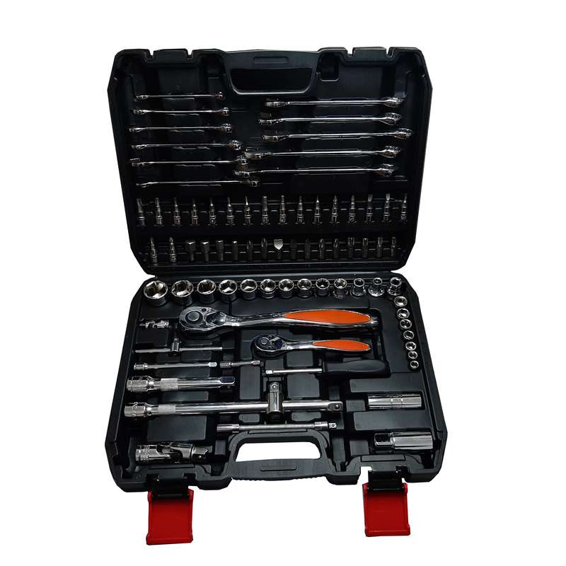 مجموعه ابزار آچار و سری بکس مدل 94-WE مجموعه 94 عددی