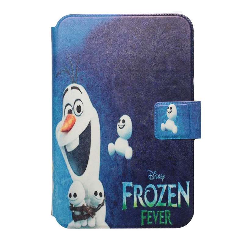 کیف کلاسوری مدل فروزن کارتونی مناسب برای تبلت سامسونگ Galaxy Tab A7 T505