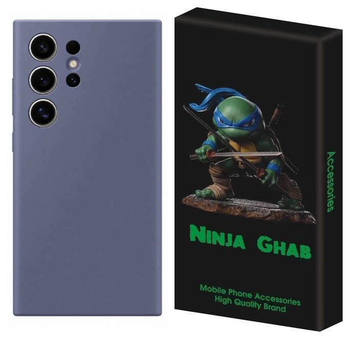 کاور نینجا قاب مدل سیلیکونی پاک کنی مناسب برای گوشی موبایل سامسونگ Galaxy S24 Ultra
