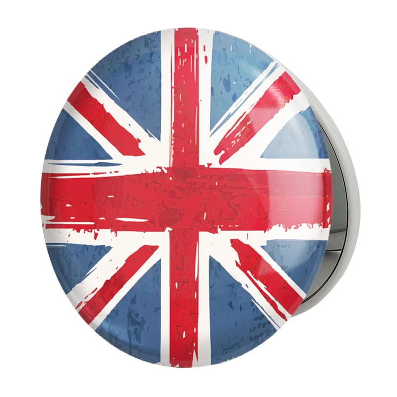 آینه جیبی خندالو طرح پرچم انگلیس مدل تاشو کد 20443 
