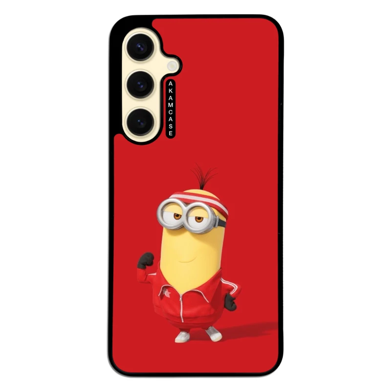 کاور آکام مدل AMC-WSGS24FE-MINIONS8 مناسب برای گوشی موبایل سامسونگ Galaxy S24 FE