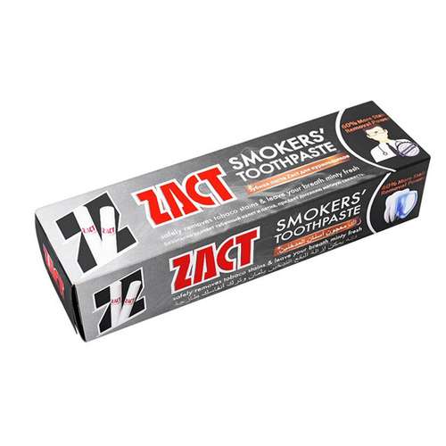 خمیر دندان زاکت مدل SMOKE حجم 100 میلی لیتر 
