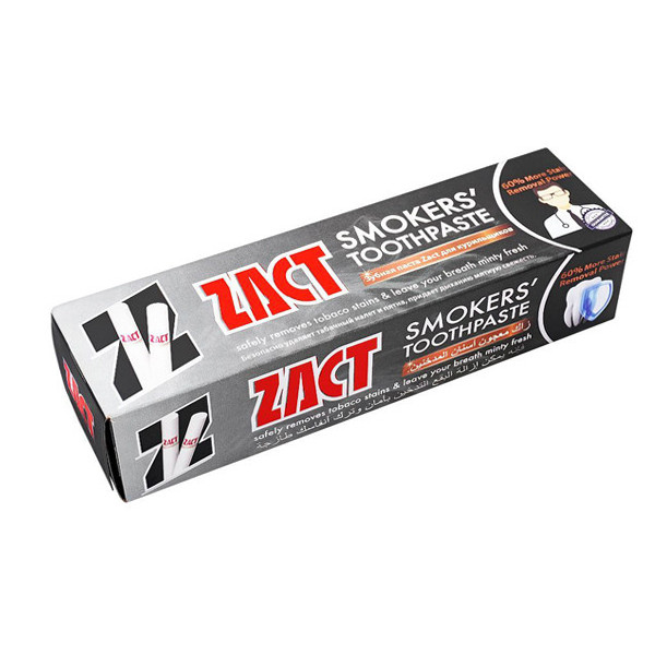 خمیر دندان زاکت مدل SMOKE حجم 100 میلی لیتر 