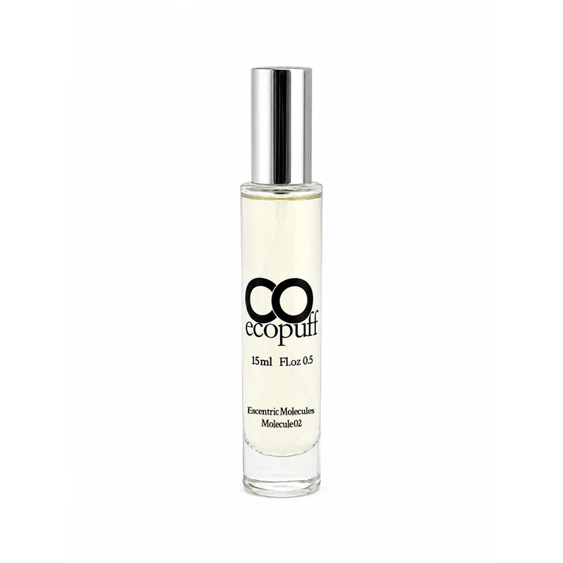 عطر جیبی زنانه و مردانه اکوپاف مدل اسنتریک مولکول با رایحه چوبی، معتدل حجم 15 میلی‌لیتر