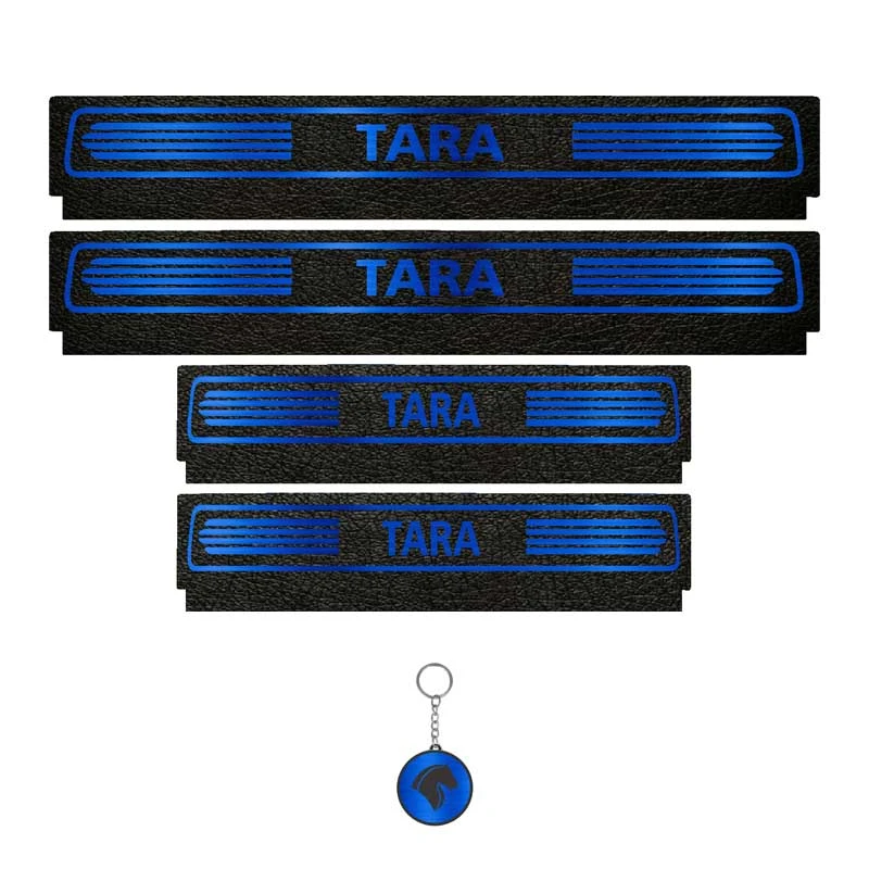 برچسب پارکابی خودرو لندمون کد LM157 MB مناسب برای تارا مجموعه 4 عددی به همراه جا کلیدی